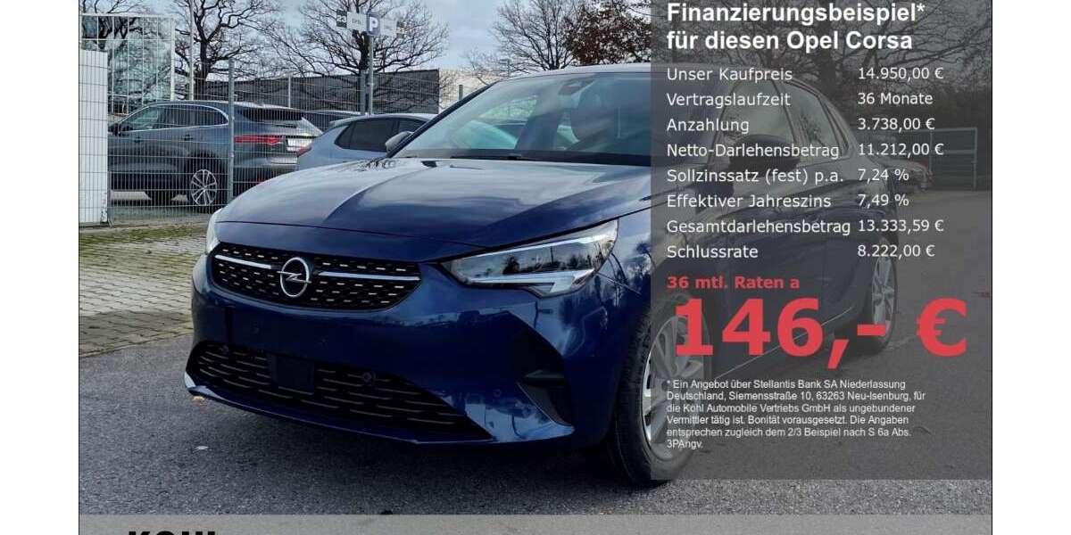 Opel Corsa 59.750 km 14.950 &euro; Aachen 52078