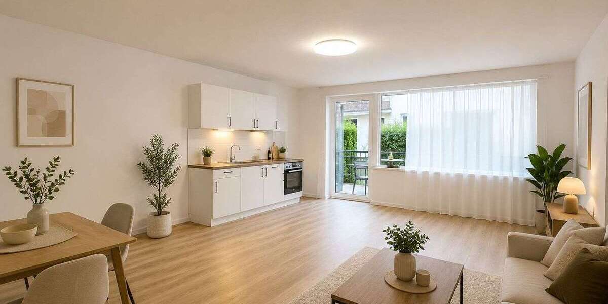 Etagenwohnung Stolberg (Rheinland) Münsterbusch - 1 Zimmer, 44 m&sup2;, 485&euro; | Angebot:26844172