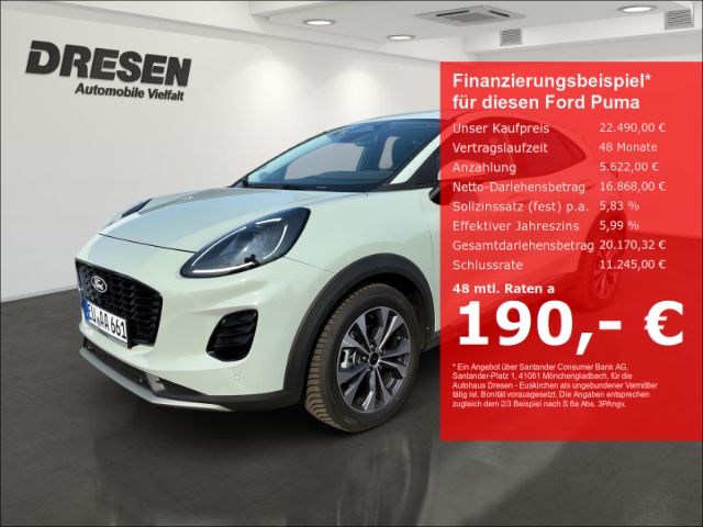 Ford Puma 6.000 km 21.990 &euro; Euskirchen 53881