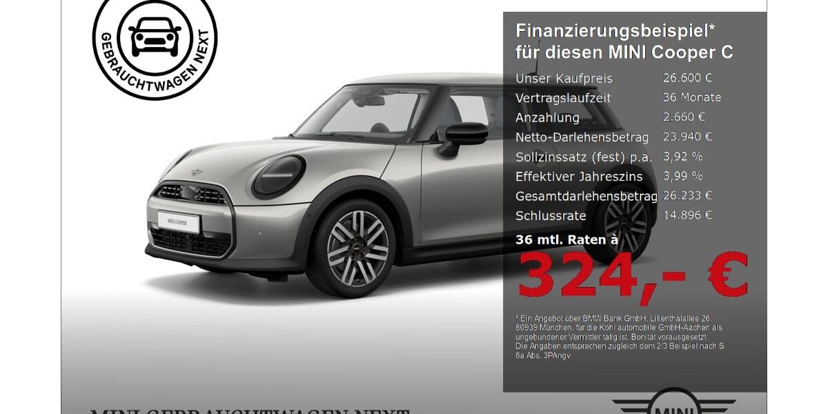 Mini Cooper C 26.264 km 26.600 &euro; Aachen 52078
