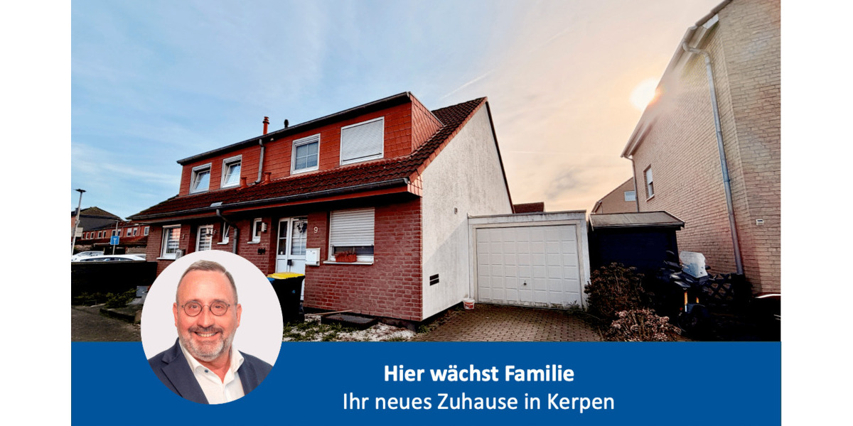 Doppelhaushälfte Kerpen - 4 Zimmer, 121 m&sup2;, 329.000&euro; | Angebot:26502701