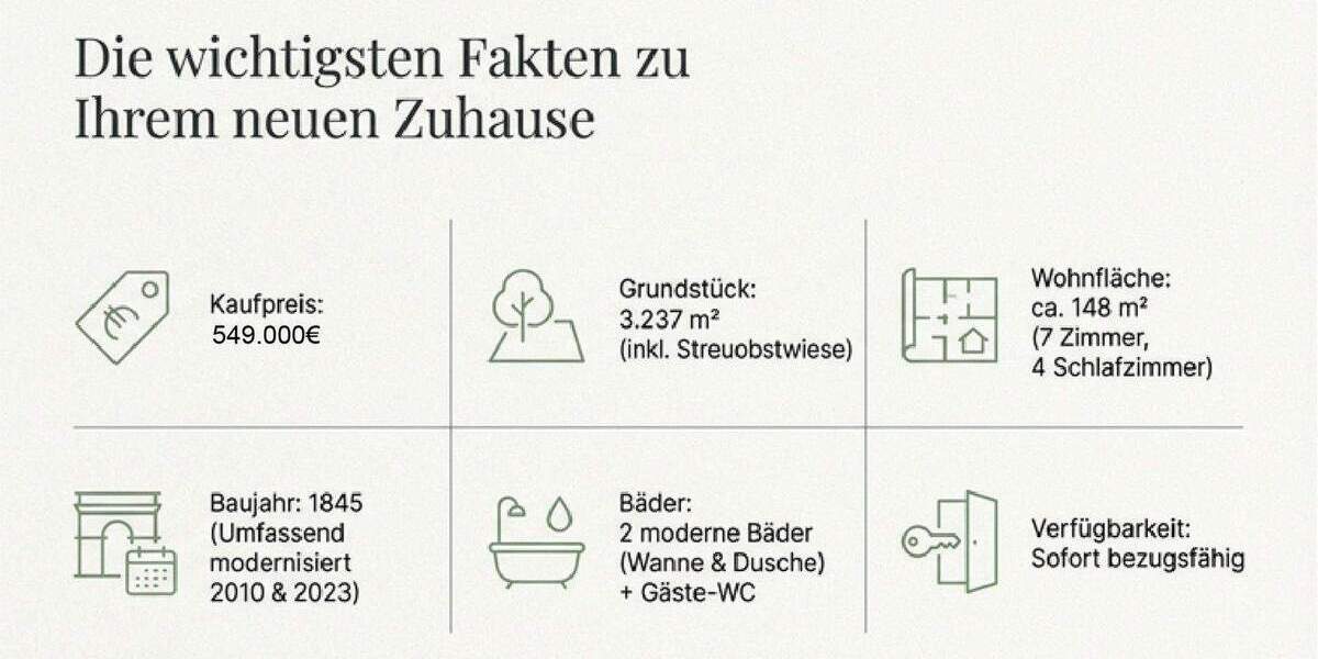 Einfamilienhaus Stolberg (Rhld.) Venwegen - 7 Zimmer, 148 m&sup2;, 549.000&euro; | Angebot:25732251