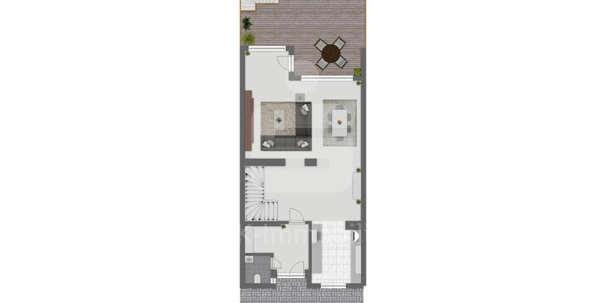 Reihenhaus Hürth - 5 Zimmer, 187 m&sup2;, 2.100&euro; | Angebot:24506717
