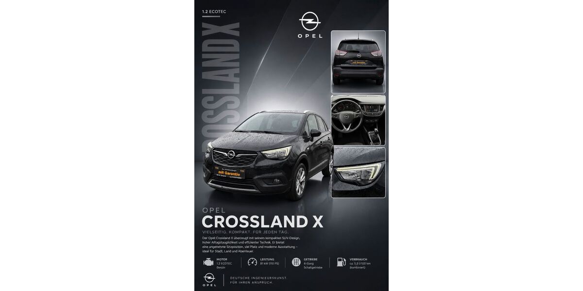 Opel Crossland (X) 205.000 km 4.999 &euro; Euskirchen 53881