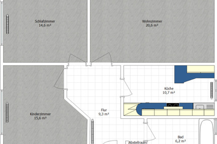 Wohnung Bergheim - 3 Zimmer, 78 m&sup2;, 245.000&euro; | Angebot:25544573