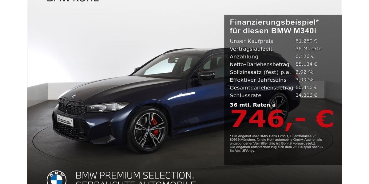 BMW M340i 8.755 km 61.260 &euro; Aachen 52078