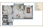 Etagenwohnung Bergheim - 3 Zimmer, 86 m&sup2;, 1.215&euro; | Angebot:26625135