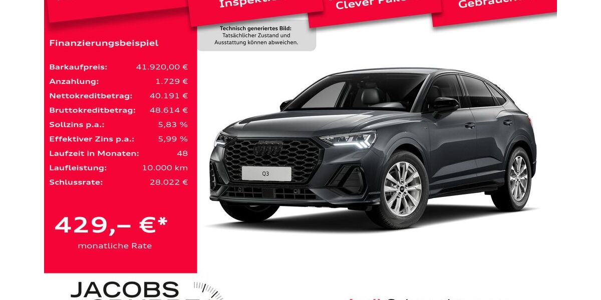 Audi Q3 10.960 km 41.920 &euro; Aachen 52078