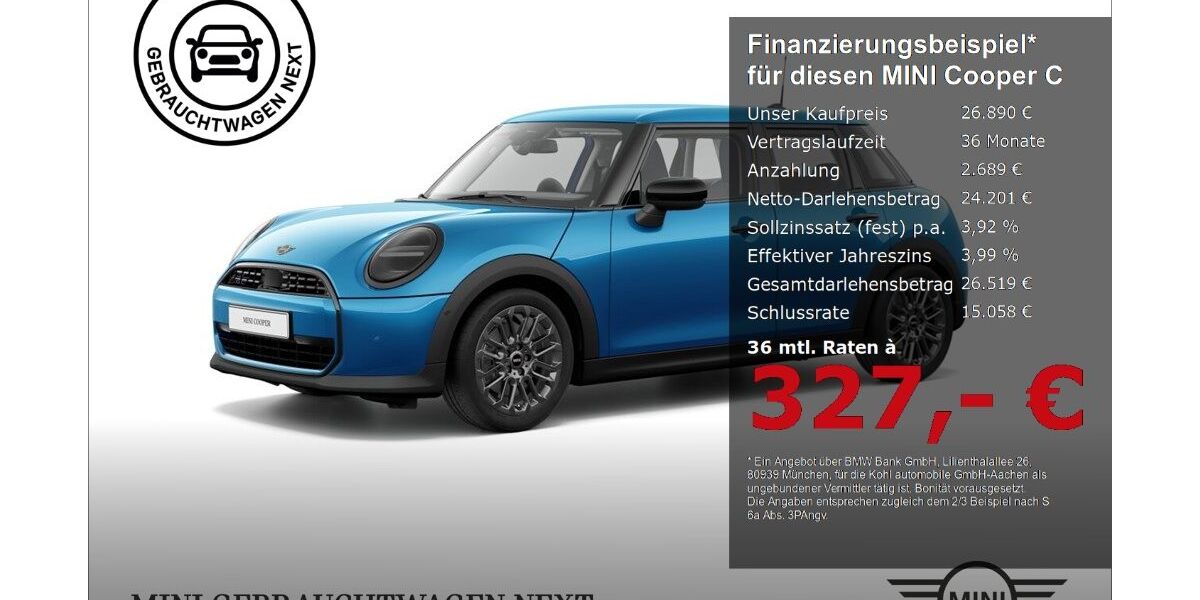 Mini Cooper C 21.851 km 26.890 &euro; Aachen 52078