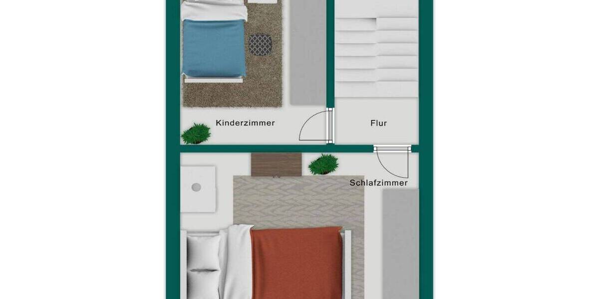 Doppelhaushälfte Bedburg Kirchherten - 3 Zimmer, 93 m&sup2;, 165.000&euro; | Angebot:26596217