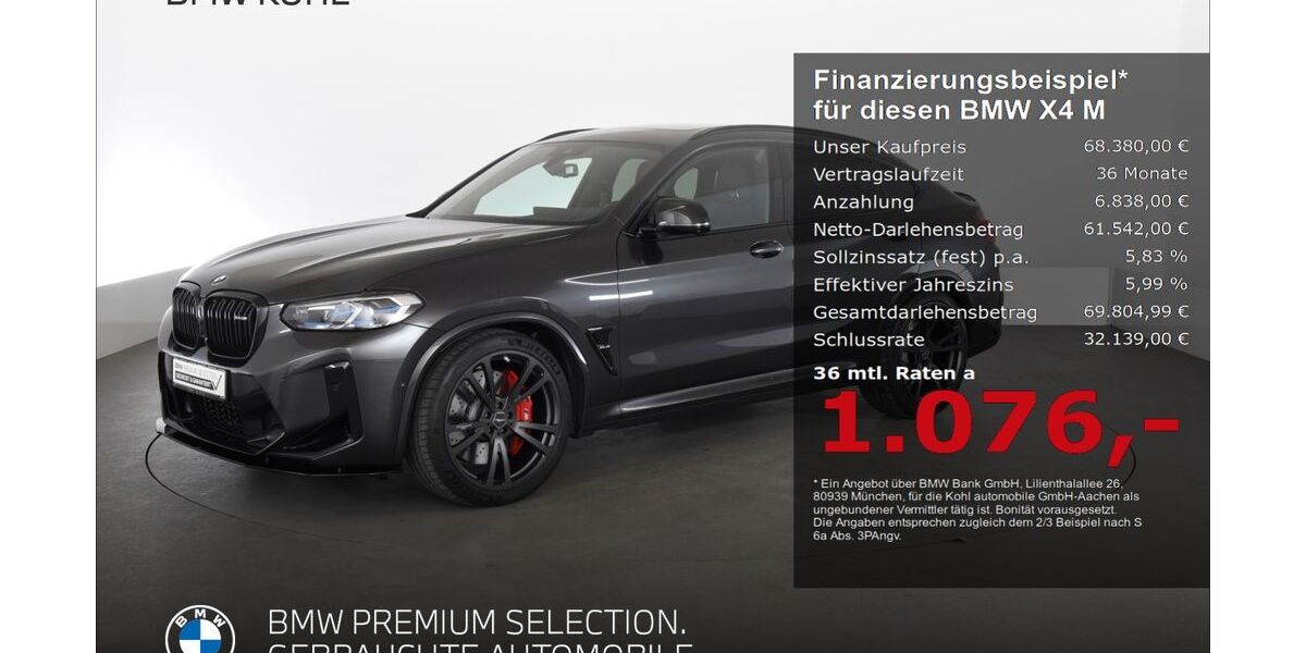 BMW X4 M 29.417 km 68.380 &euro; Aachen 52078