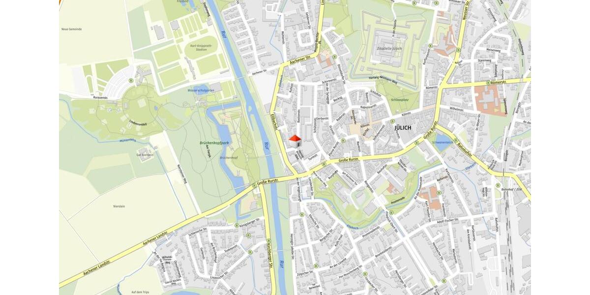 Erdgeschoßwohnung Jülich - 4 Zimmer, 117 m&sup2;, 1.150&euro; | Angebot:25882838