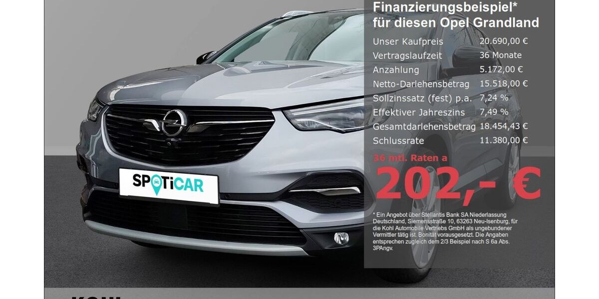 Opel Grandland (X) 34.900 km 20.690 &euro; Aachen 52078