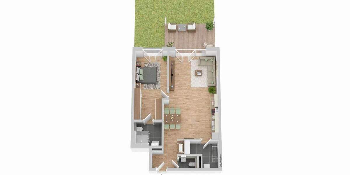 Etagenwohnung Übach-Palenberg Übach - 2 Zimmer, 85 m&sup2;, 359.000&euro; | Angebot:25661530