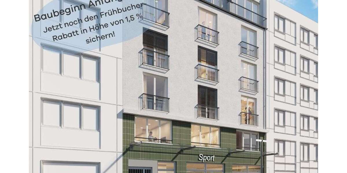Etagenwohnung Aachen Frankenberger Viertel - 1 Zimmer, 31 m&sup2;, 209.900&euro; | Angebot:25483718