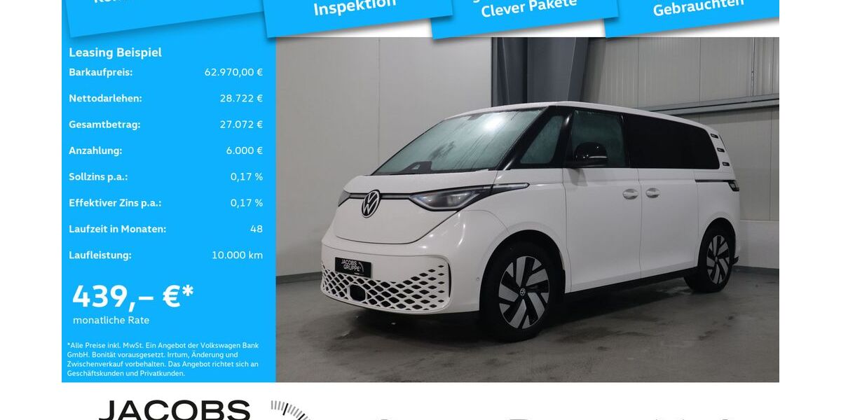 VW ID. Buzz 1.500 km 62.970 &euro; Aachen 52078