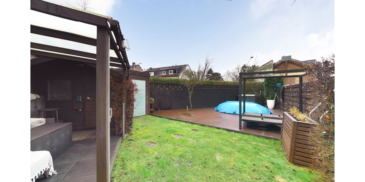 Kohlscheid – Einzugsfertiges, modernes und vollmöbliertes Einfamilienhaus mit Pool und Saunahaus - Reihenendhaus Herzogenrath | Angebot:25944756