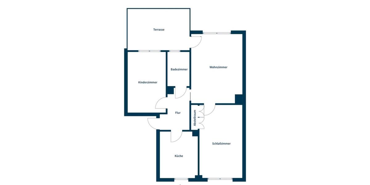 Erdgeschoßwohnung Stolberg (Rhld.) Büsbach - 3 Zimmer, 58 m&sup2;, 750&euro; | Angebot:25907551