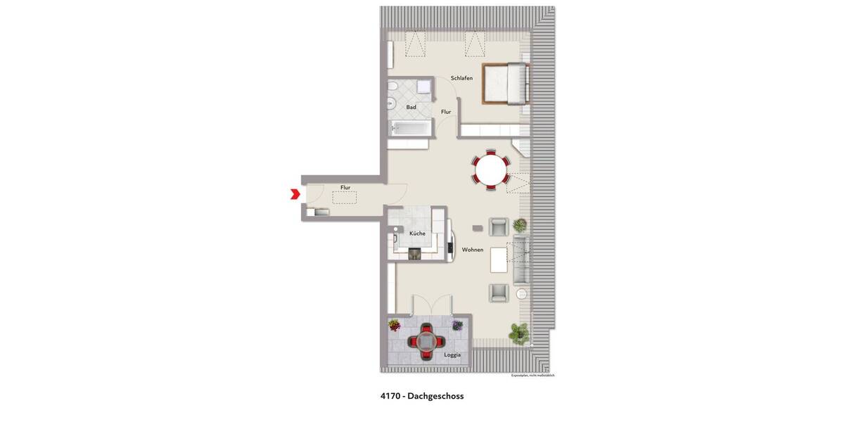 Etagenwohnung Aachen Kornelimünster - 2 Zimmer, 76 m&sup2;, 224.900&euro; | Angebot:26219862