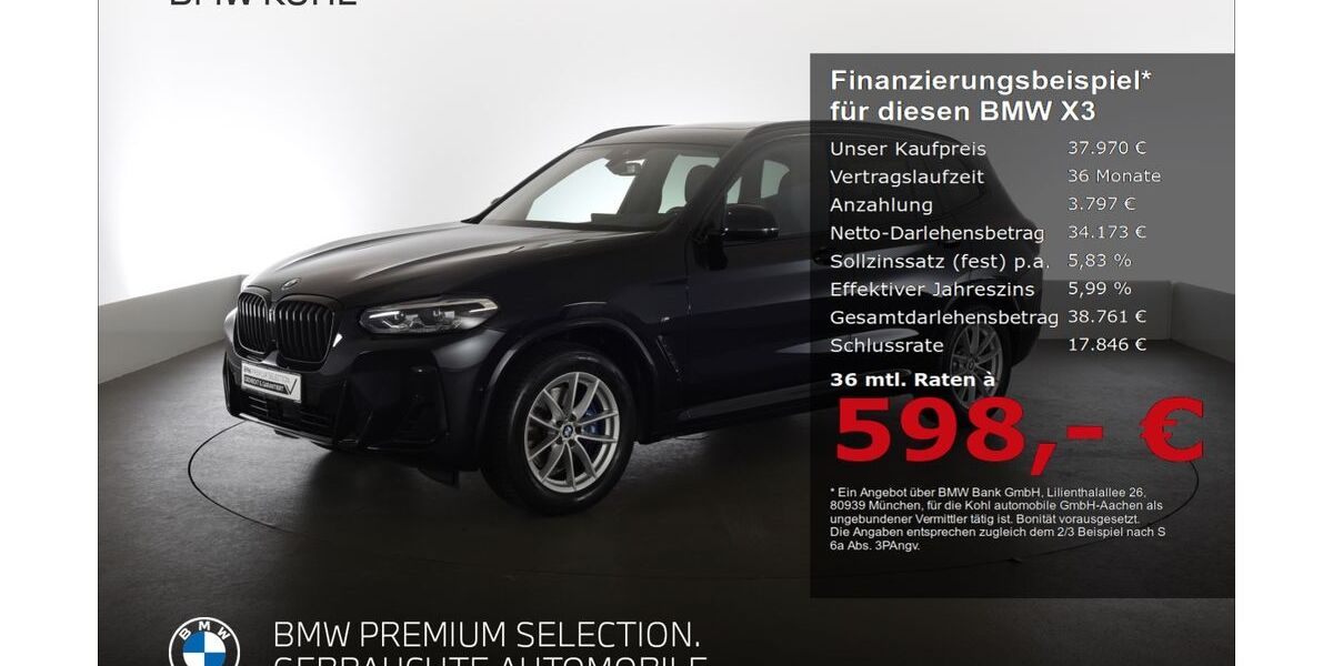 BMW X3 62.993 km 37.970 &euro; Aachen 52078