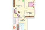 Etagenwohnung Aachen Frankenberger Viertel - 2 Zimmer, 72 m&sup2;, 651&euro; | Angebot:25672140