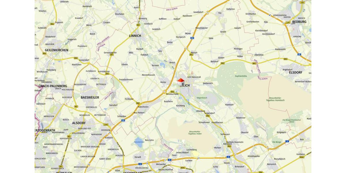 Erdgeschoßwohnung Jülich - 4 Zimmer, 117 m&sup2;, 1.150&euro; | Angebot:25882838