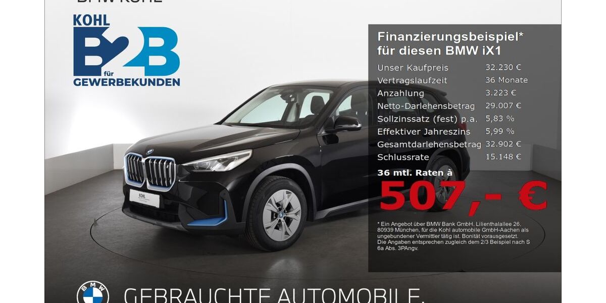 BMW iX1 55.882 km 31.730 &euro; Aachen 52078