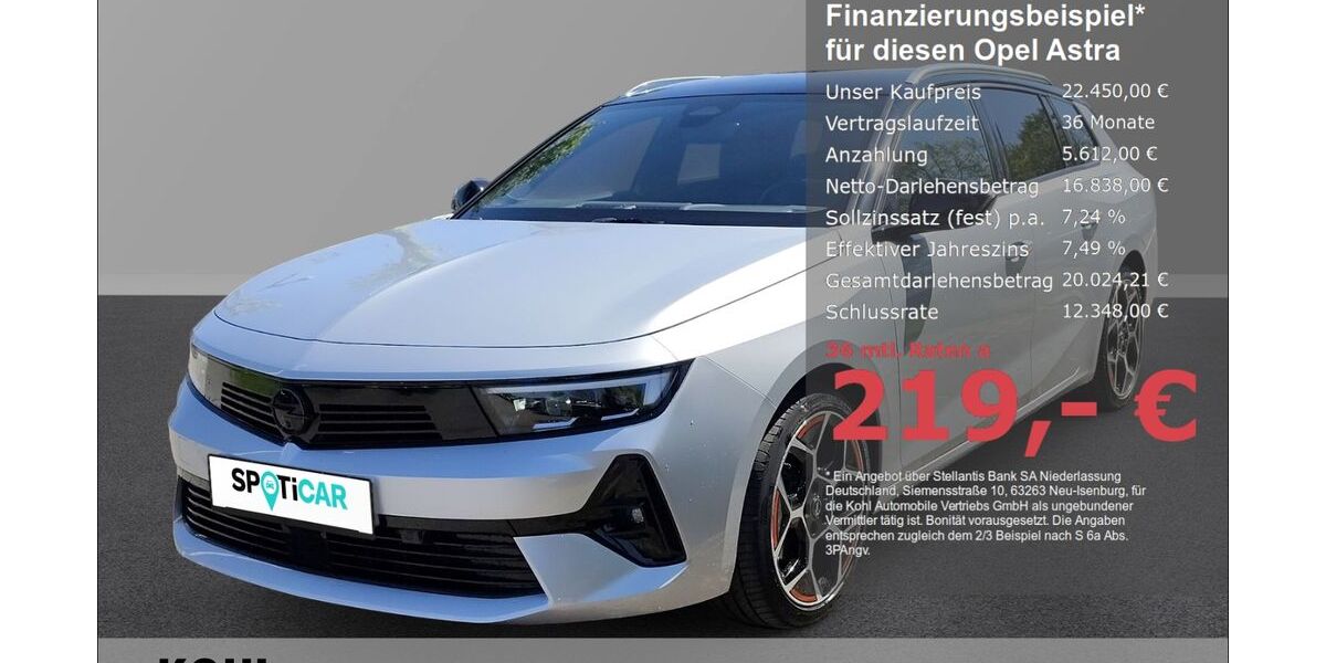 Opel Astra 29.500 km 22.450 &euro; Aachen 52078