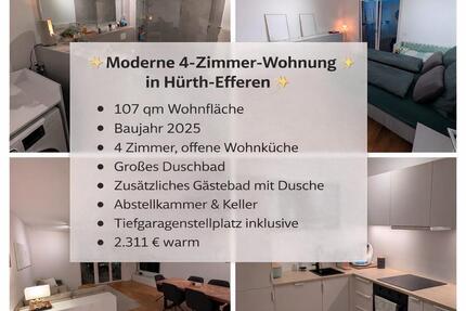 Wohnung Hürth - 4 Zimmer, 107 m&sup2;, 2.186&euro; | Angebot:26007100