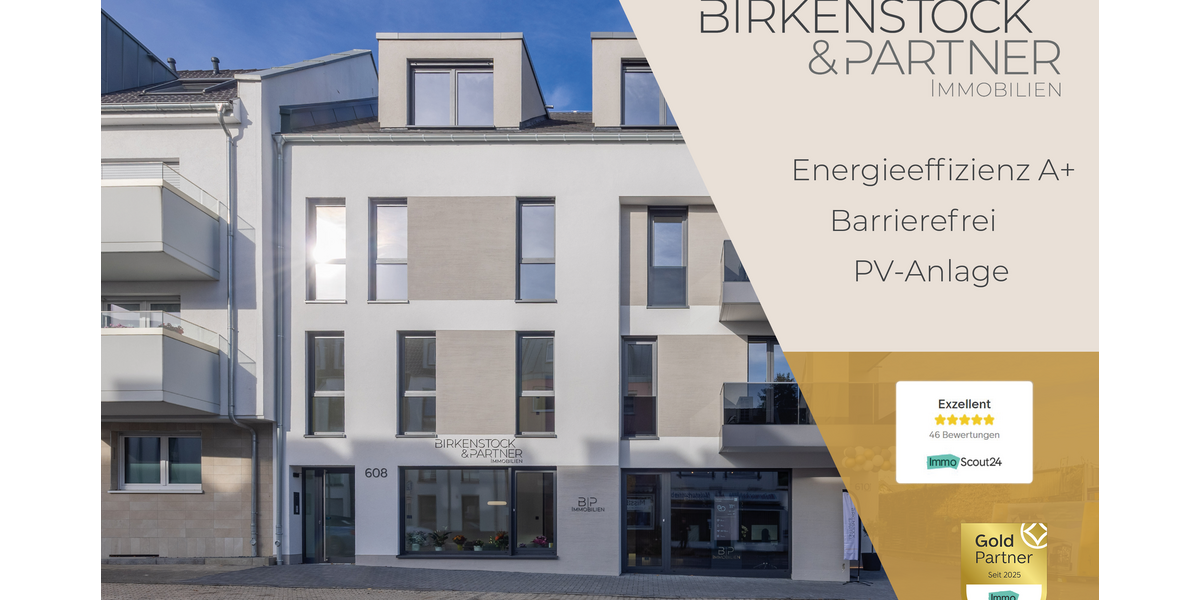 Etagenwohnung Frechen - 3 Zimmer, 107 m&sup2;, 519.000&euro; | Angebot:24849581