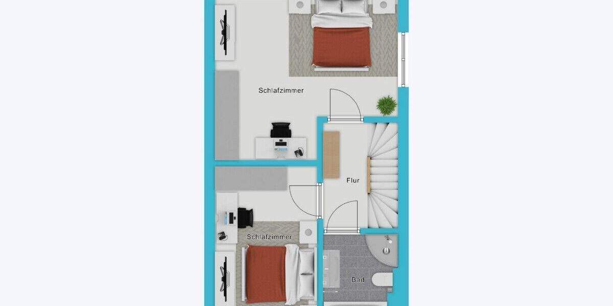 Reihenendhaus Aachen Vaalserquartier - 4 Zimmer, 131 m&sup2;, 299.000&euro; | Angebot:25674492