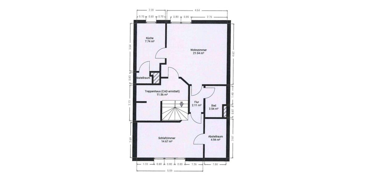 Dachgeschoßwohnung Aachen Aachen-Mitte - 2 Zimmer, 50 m&sup2;, 650&euro; | Angebot:26612558