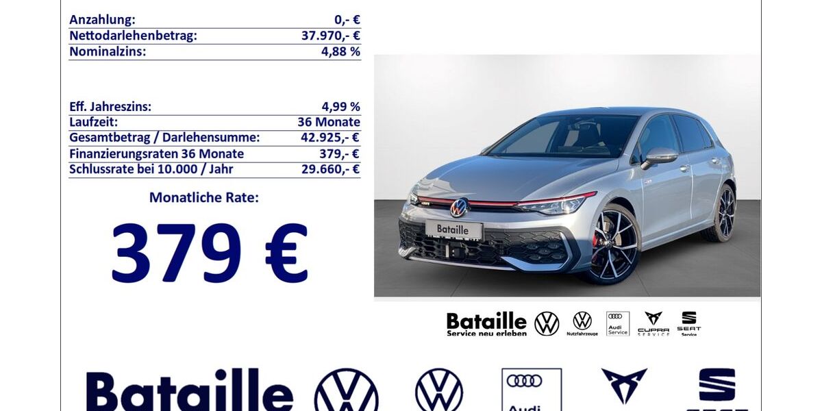 VW Golf 18.564 km 37.970 &euro; Jülich 52428