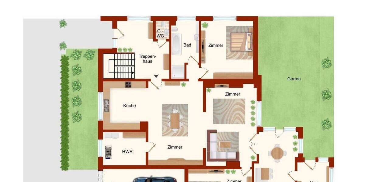 Einfamilienhaus Bergheim Quadrath-Ichendorf - 5 Zimmer, 167 m&sup2;, 499.000&euro; | Angebot:26568979