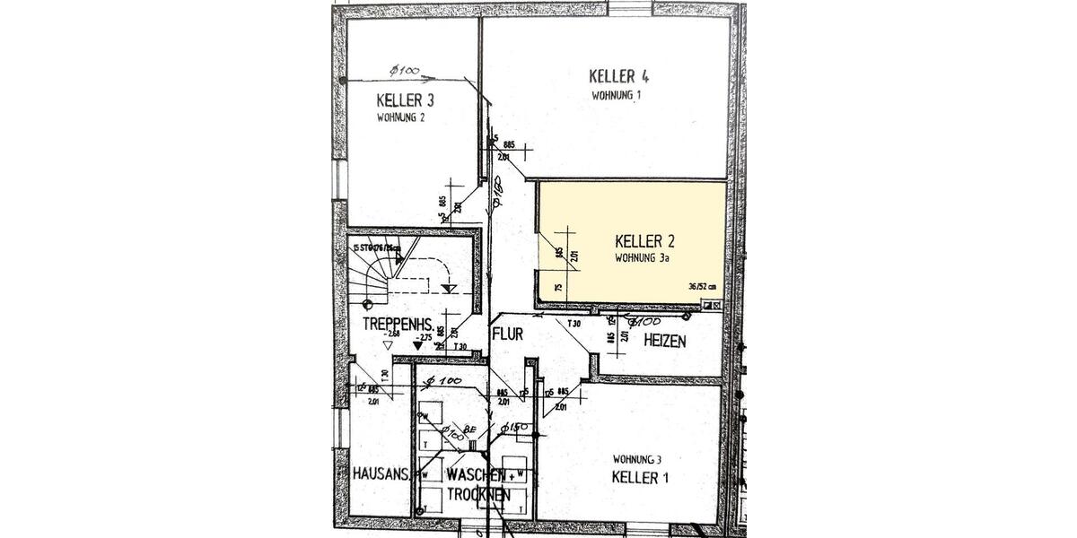 Dachgeschoßwohnung Kerpen Balkhausen - 1 Zimmer, 37 m&sup2;, 614&euro; | Angebot:26546074