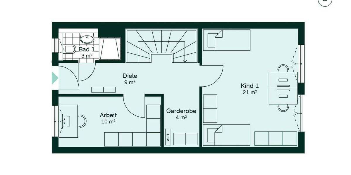 Reihenmittelhaus Herzogenrath-Kohlscheid Kohlscheid - 5 Zimmer, 128 m&sup2;, 539.900&euro; | Angebot:25664141