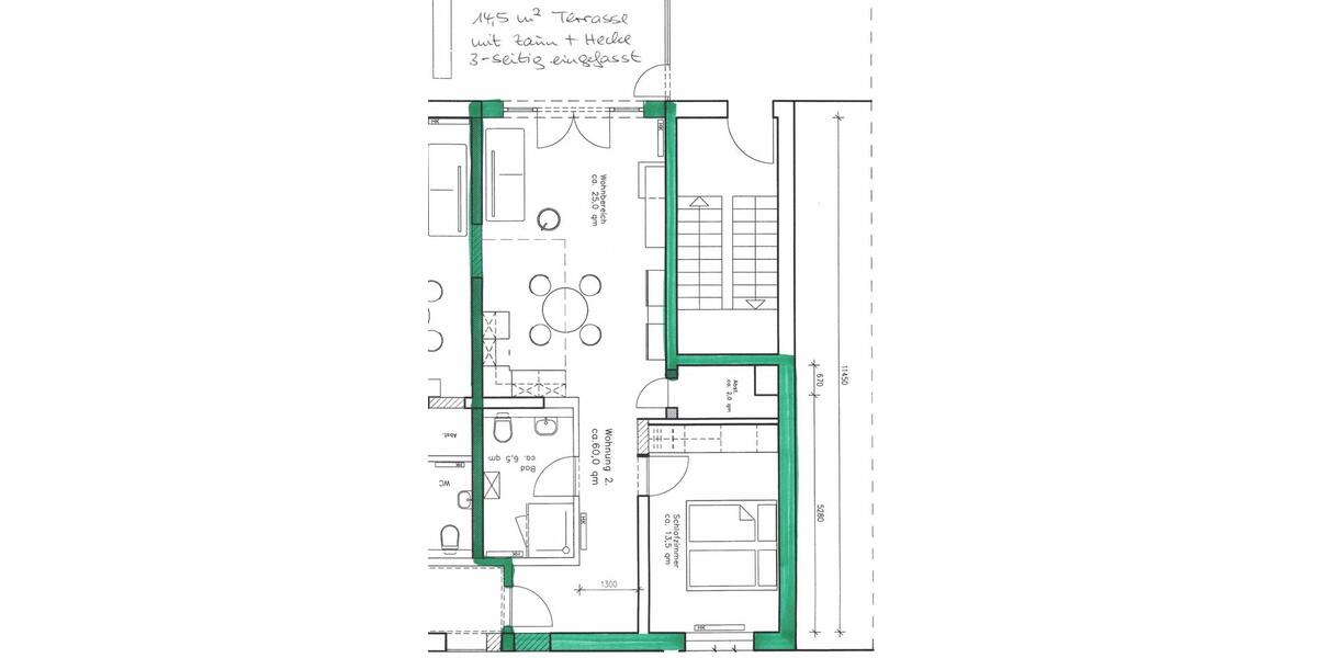 Erdgeschoßwohnung Titz - 2 Zimmer, 62 m&sup2;, 620&euro; | Angebot:25922812