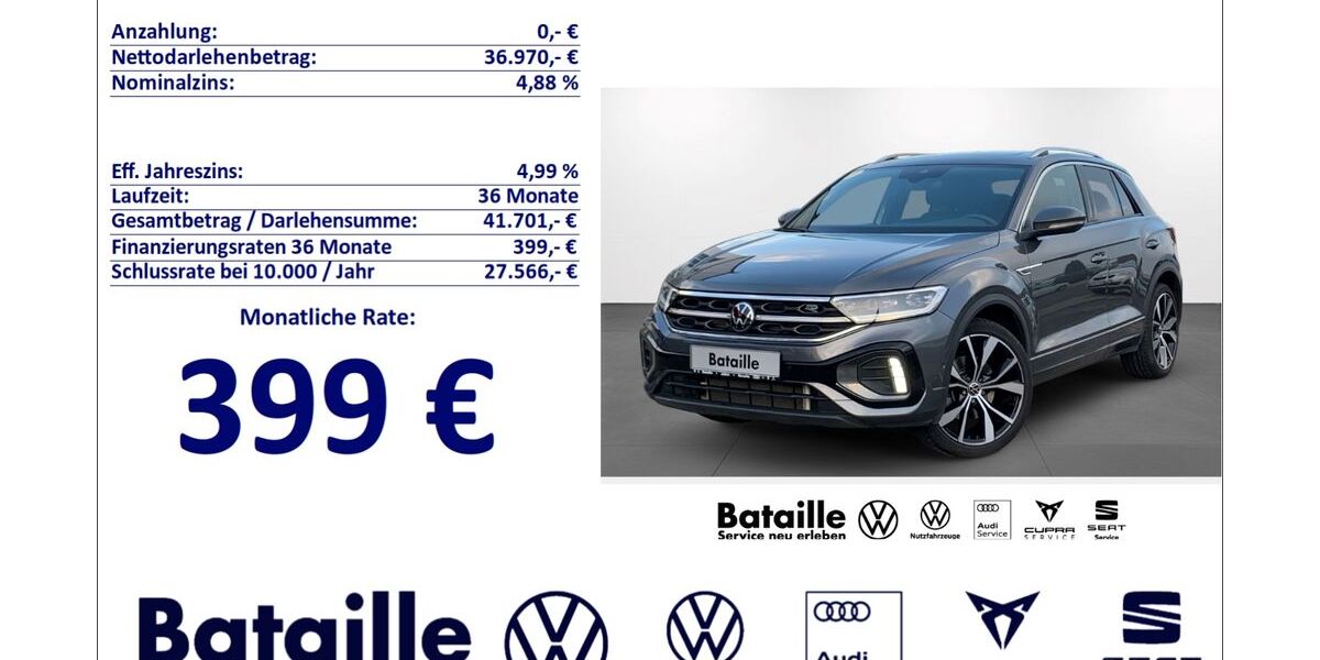 VW T-Roc 13.520 km 36.970 &euro; Jülich 52428