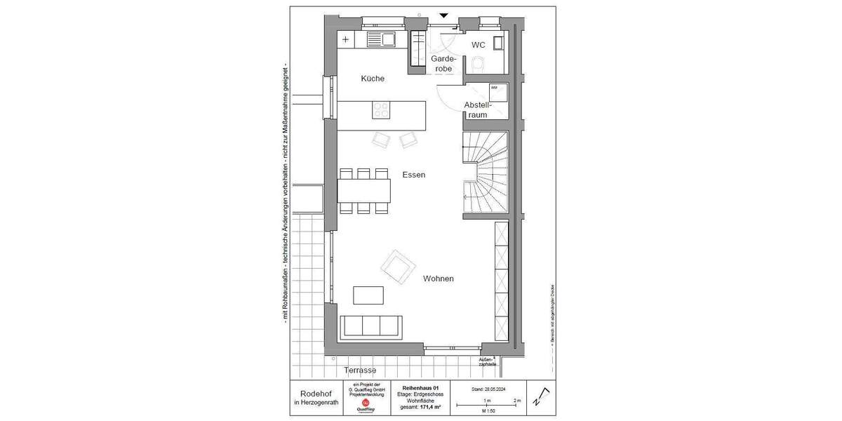 Reihenendhaus Herzogenrath - 5 Zimmer, 171 m&sup2;, 551.200&euro; | Angebot:25770042