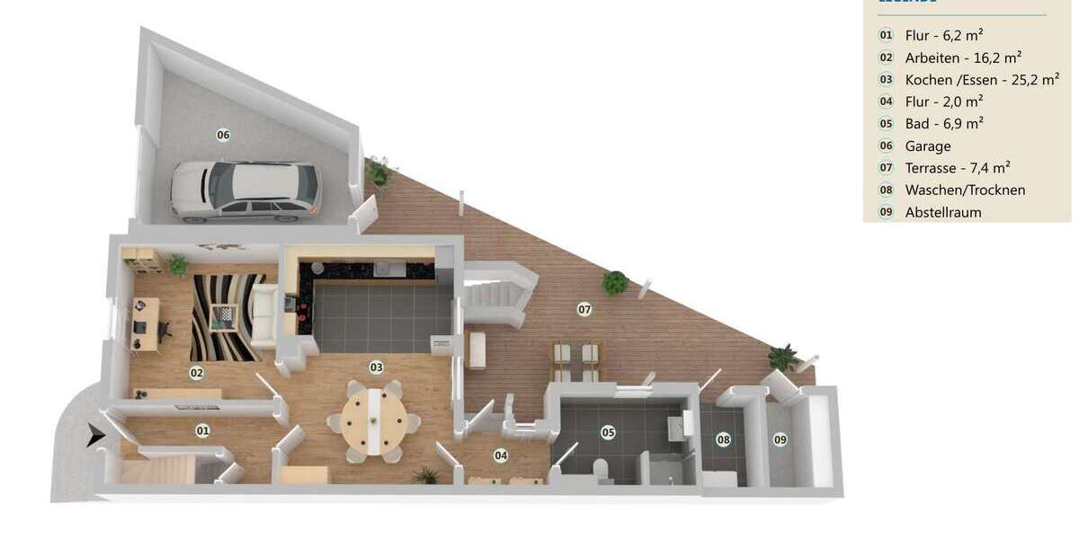 Einfamilienhaus Bedburg - 6 Zimmer, 150 m&sup2;, 375.000&euro; | Angebot:24624146