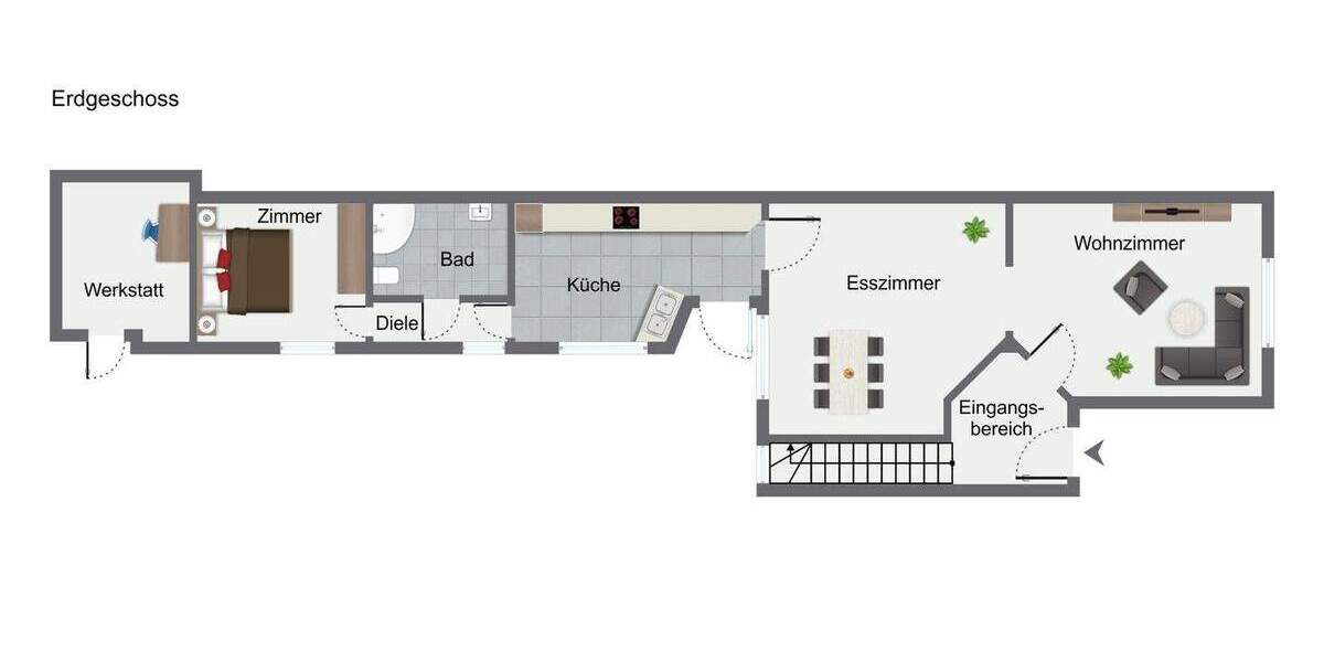 Einfamilienhaus Eschweiler Nothberg - 6 Zimmer, 110 m&sup2;, 160.000&euro; | Angebot:25683256