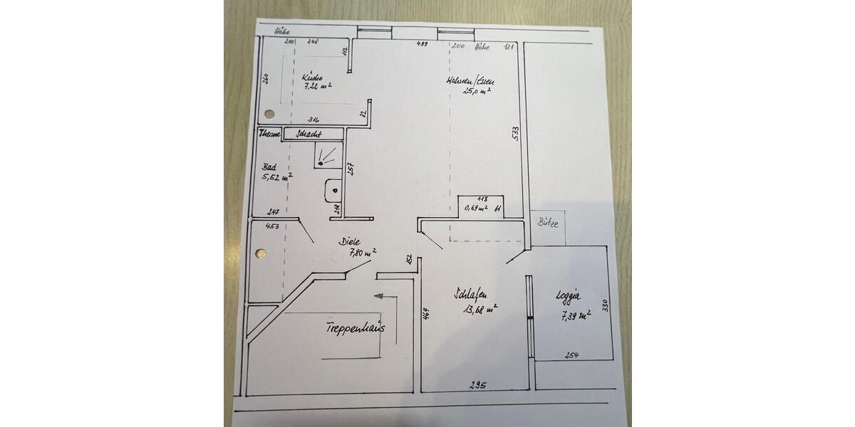 Dachgeschoßwohnung Linnich - 1 Zimmer, 55 m&sup2;, 410&euro; | Angebot:26022959