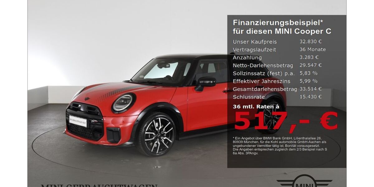 Mini Cooper C 14.000 km 32.830 &euro; Aachen 52078