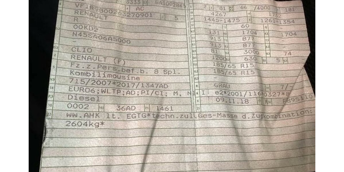 Renault Clio GT1.5dCi Klima Navi Tem Zahnr.Neu GARANTIE 70.000 km 11.500 &euro; Erftstadt 50374