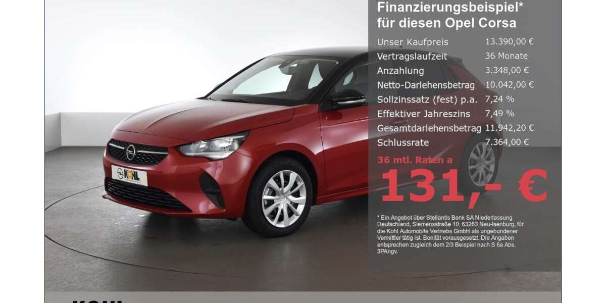 Opel Corsa 49.000 km 13.390 &euro; Aachen 52078