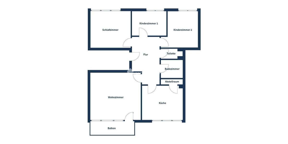 Etagenwohnung Eschweiler Kinzweiler - 4 Zimmer, 85 m&sup2;, 186.000&euro; | Angebot:25684252