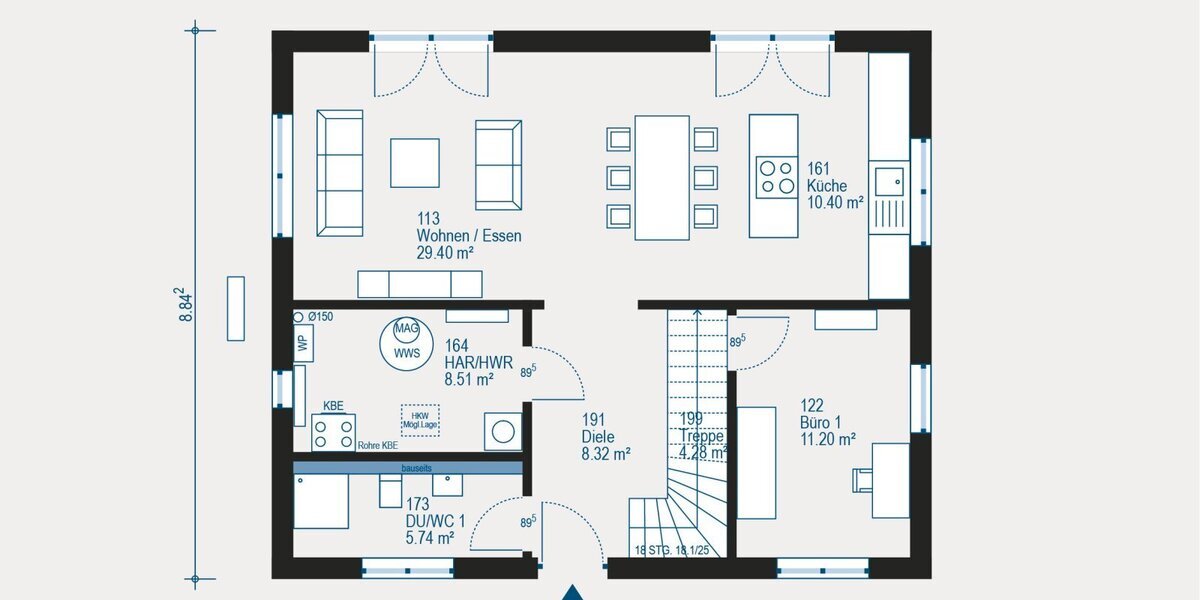 Individuell geplantes Einfamilienhaus - Flexibilität trifft auf Qualität und Service! - Einfamilienhaus Erftstadt | Angebot:27342052