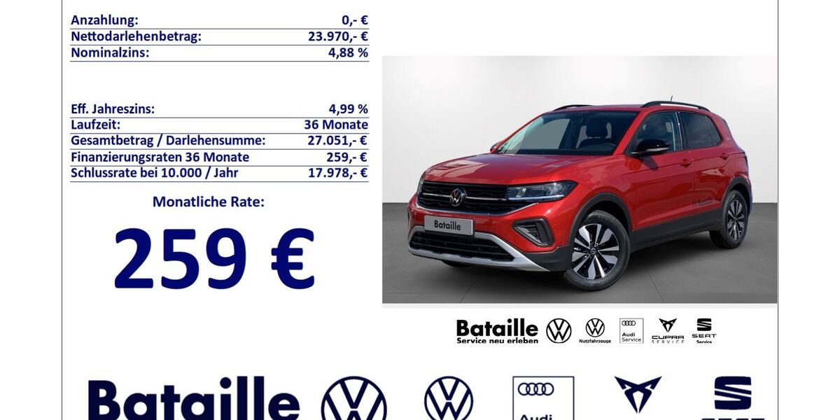 VW T-Cross 4.500 km 23.970 &euro; Jülich 52428