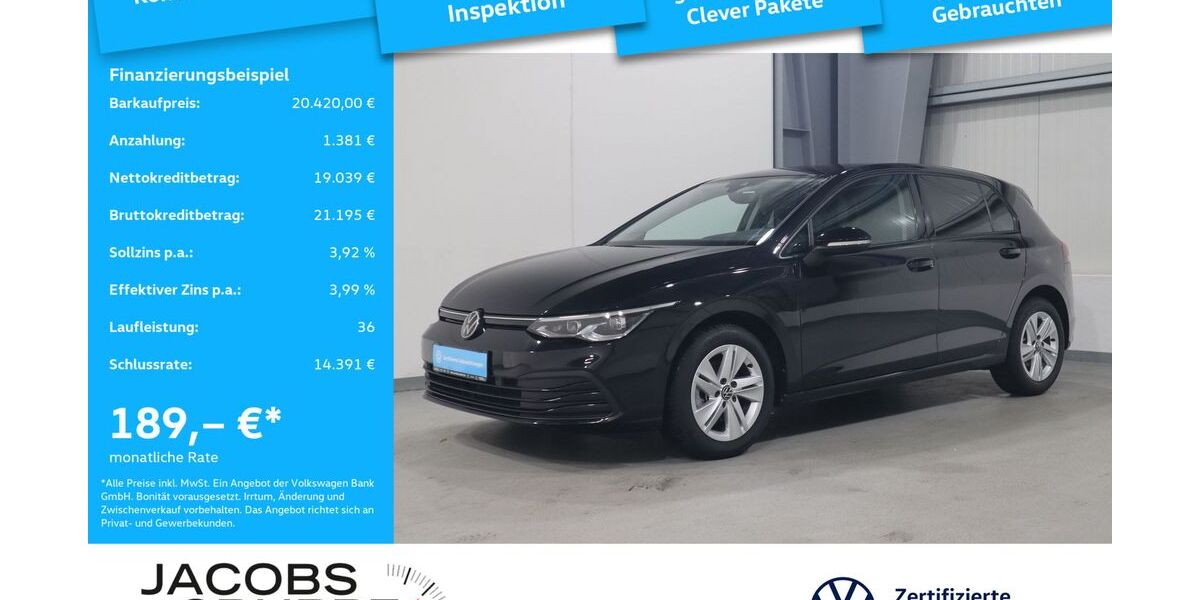 VW Golf 40.313 km 20.420 &euro; Aachen 52078