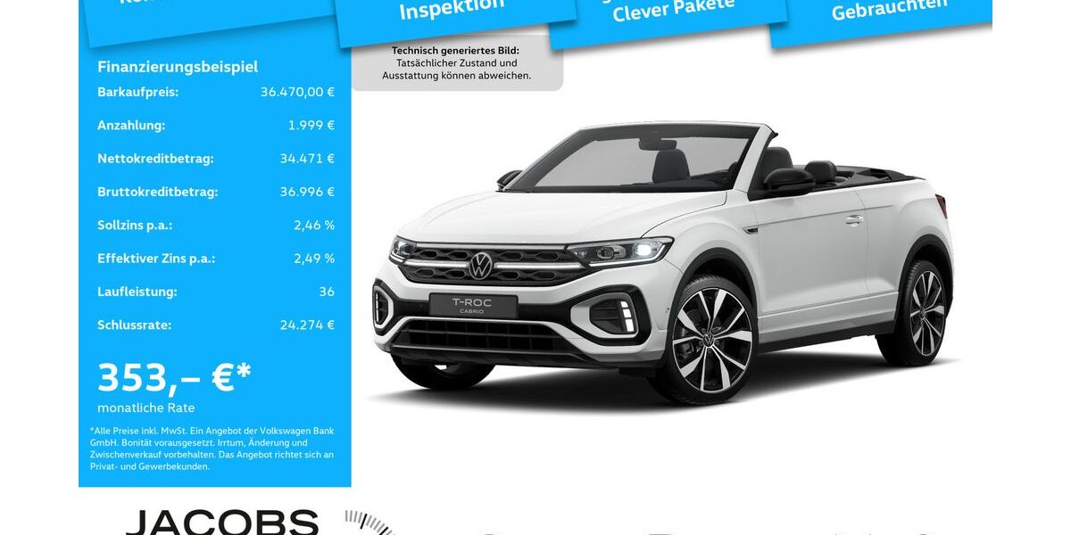 VW T-Roc 18.027 km 36.370 &euro; Bergheim 50126